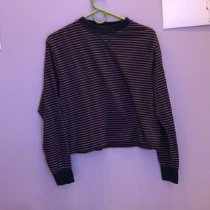 Brandy Melville Striped Long Sleeve Tee
